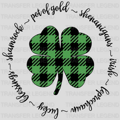 Clover St. Patrick's Day Design - DTF heat transfer - transferlegend