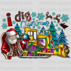 I DIG CHRISTMAS Christmas Design - DTF heat transfer - transferlegend