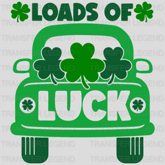 Loads Of Luck St. Patrick's Day Design - DTF heat transfer - transferlegend