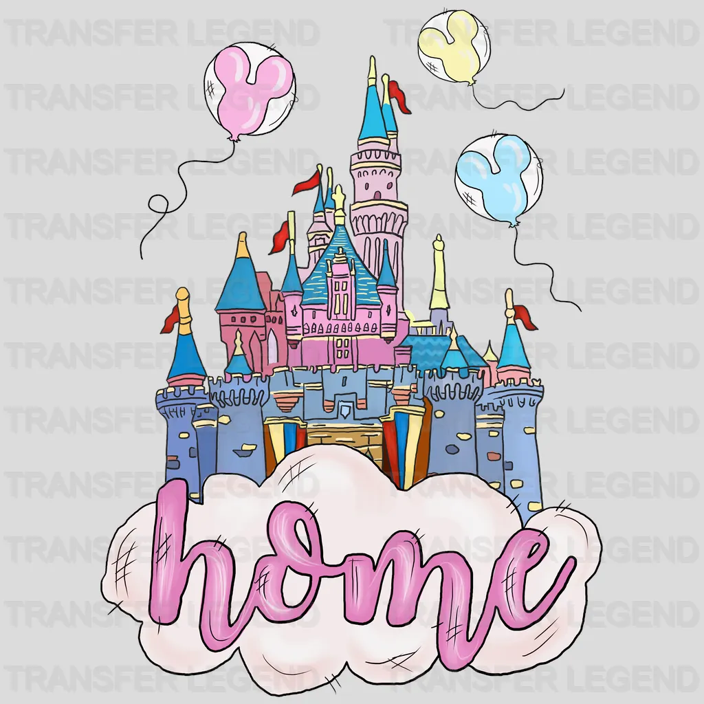 Castle Home Design - DTF heat transfer - transferlegend