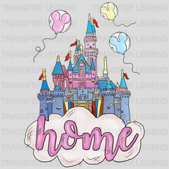 Disney Castle Home Design - DTF heat transfer - transferlegend