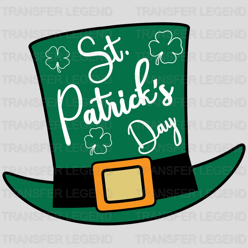 Hat St. Patrick's Day Design - DTF heat transfer - transferlegend