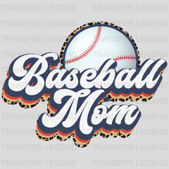 Baseball Ball Mom DTF Transfer - transferlegend