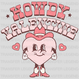 Howdy Valentine Valentine's Day Design - DTF heat transfer - transferlegend