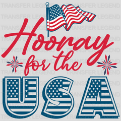 Hooray For The USA DTF Transfer - transferlegend