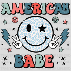 American Babe DTF Transfer - transferlegend