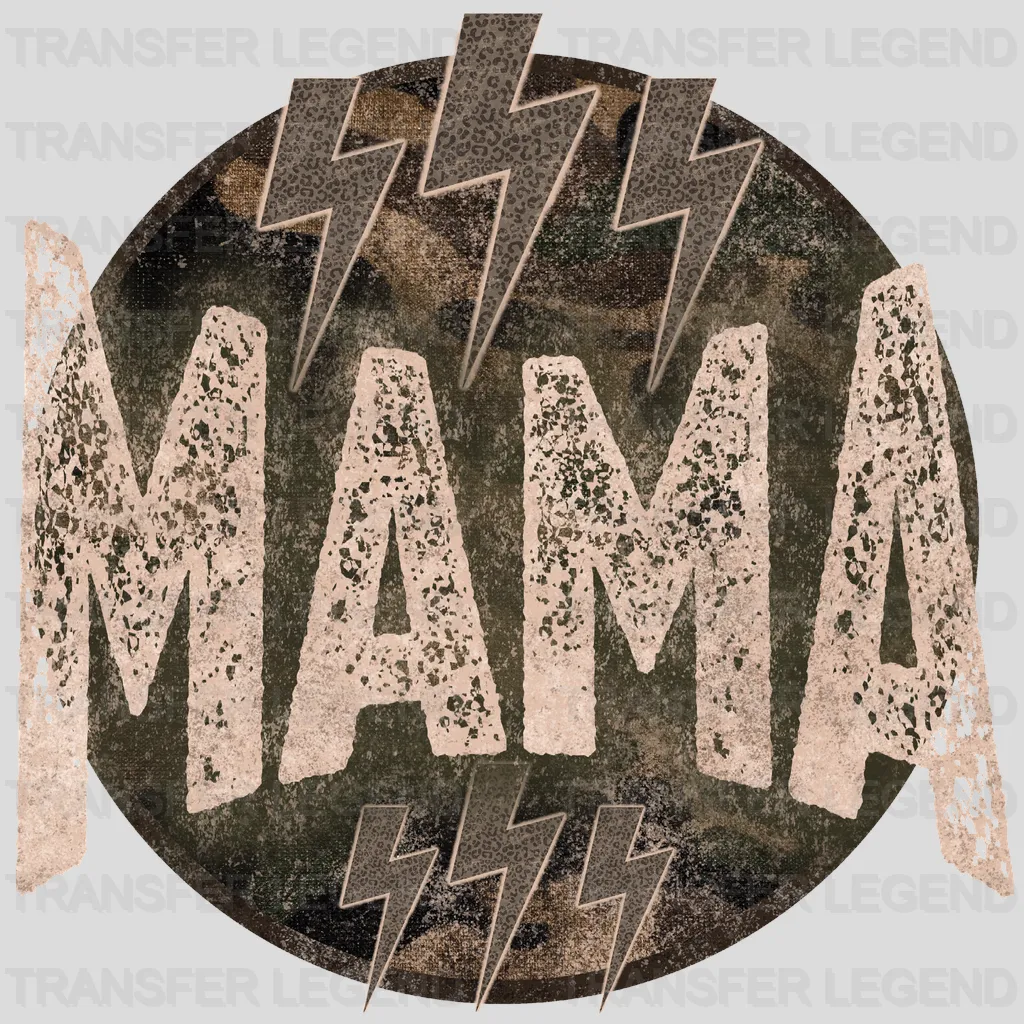 Leopard Mama - Mothers Day  - Funny Mom - Cool Mom - Design - DTF heat transfer - transferlegend