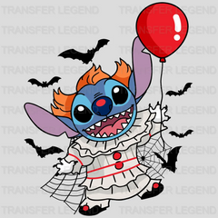 Disney Stitch Halloween Penny Wise Design - DTF heat transfer - transferlegend