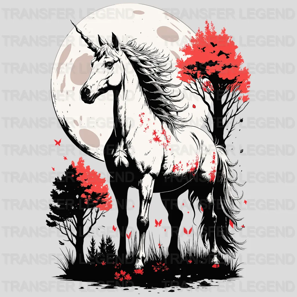 Japan Unicorn Design - DTF Heat Transfers - transferlegend