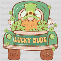 Lucky Dude St. Patrick's Day Design - DTF heat transfer - transferlegend