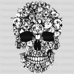 SUGAR SKULL 3 Design - DTF heat transfer - transferlegend