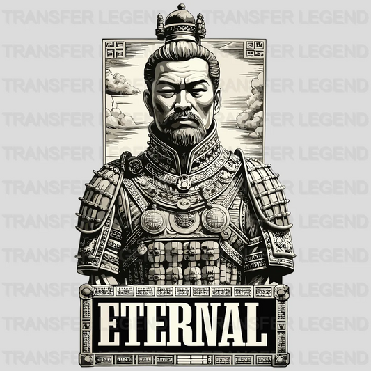 Samurai Eternal Asian Design - DTF Heat Transfer - transferlegend