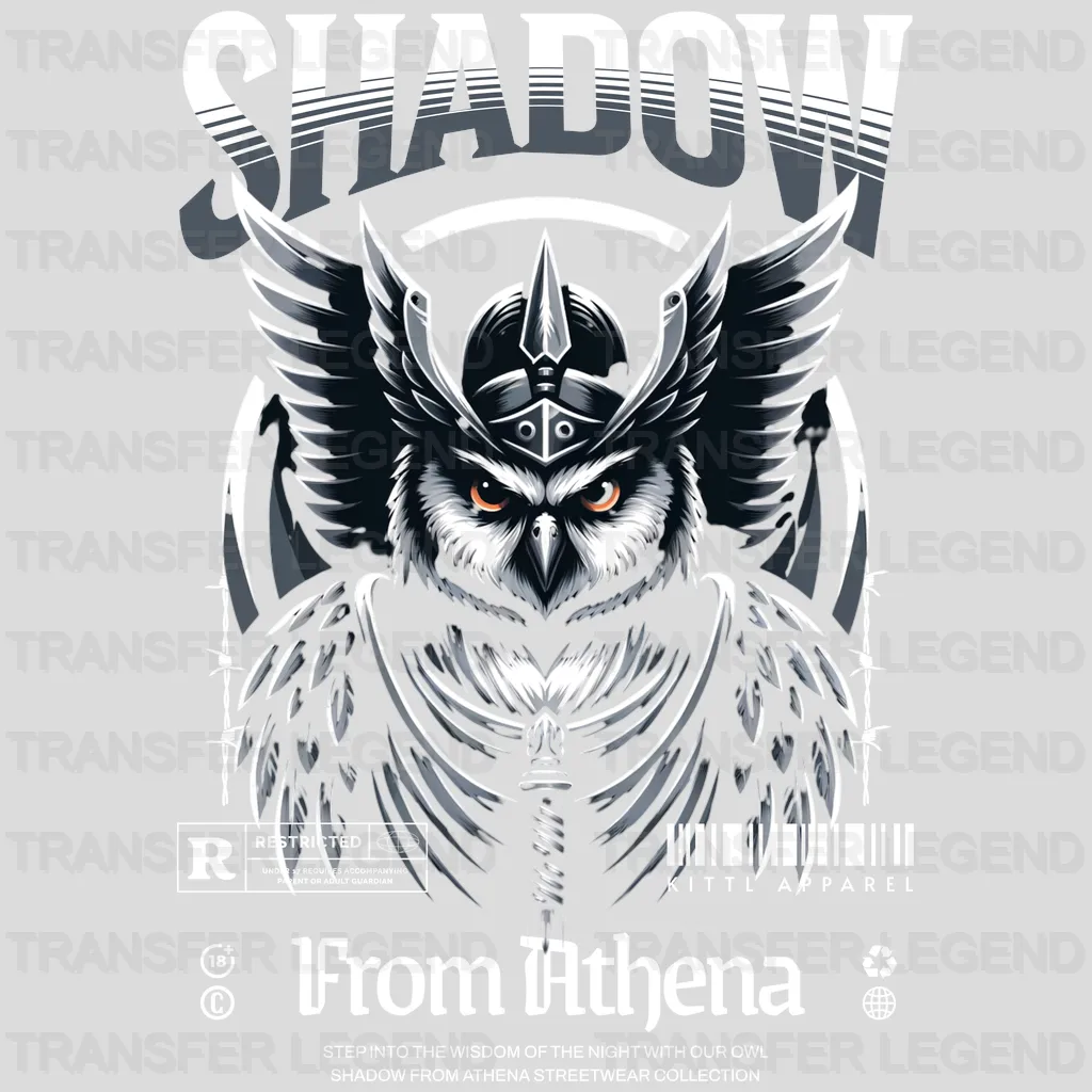 Shadow From Athena Streetwear Design - DTF Heat Transfer - transferlegend