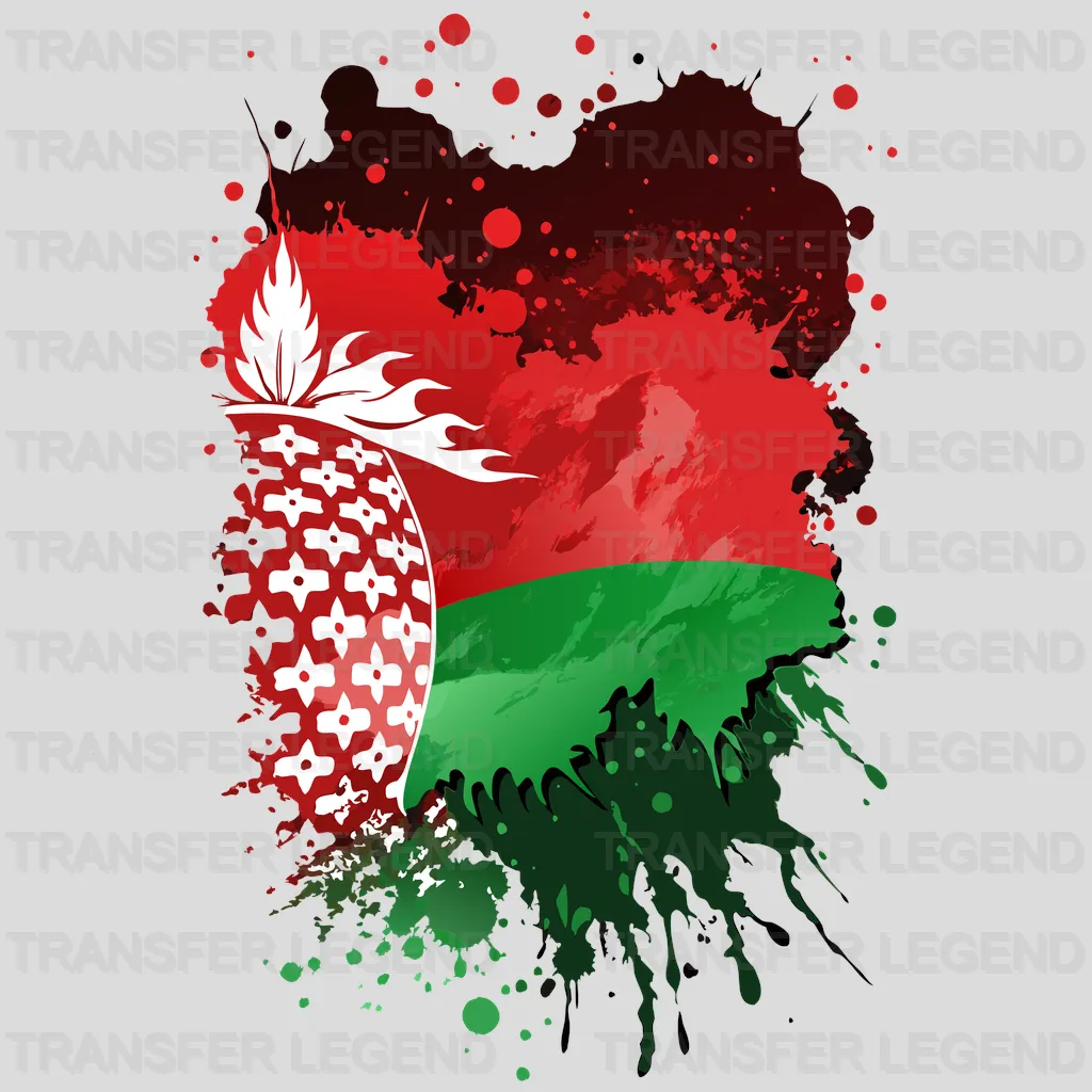 Belarus Flag Design - DTF Heat Transfer - transferlegend