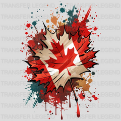 Canada Flag Design - DTF Heat Transfer - transferlegend