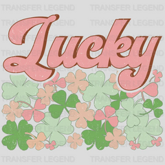 Lucky St. Patrick's Day Design - DTF heat transfer - transferlegend