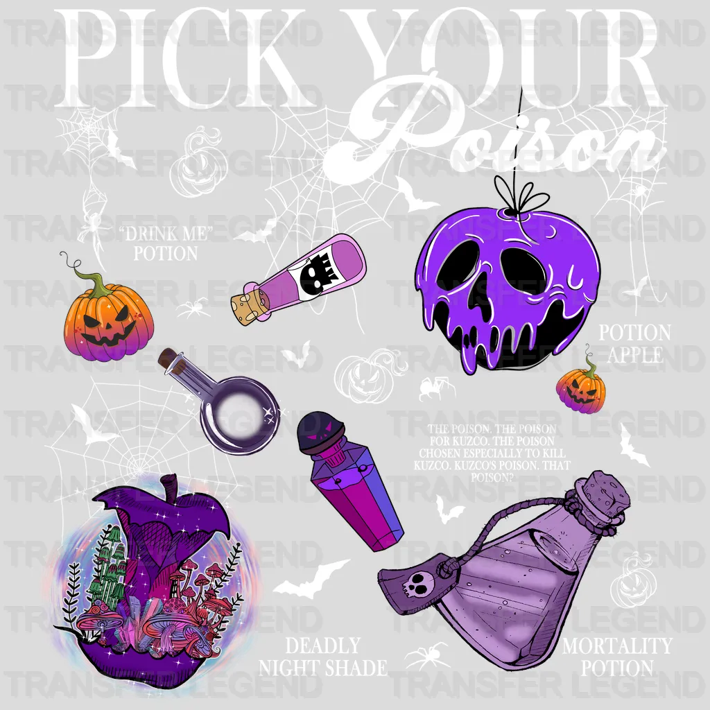 Drink Me Potion  Disney Designs - DTF Heat Transfers