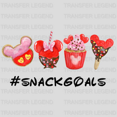 Disney Snacks #snackgoals Watercolor Design - DTF heat transfer - transferlegend