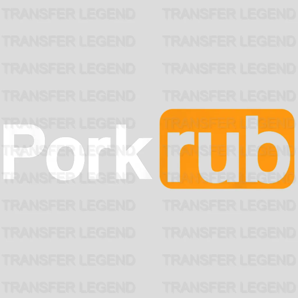 Pork Rub Design - DTF heat transfer - transferlegend