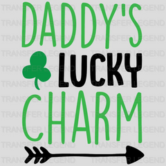 Daddy's Lucky Charm St. Patrick's Day Design - DTF heat transfer - transferlegend