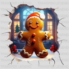 3D CINNAMON COOKIE Christmas Design - DTF heat transfer - transferlegend