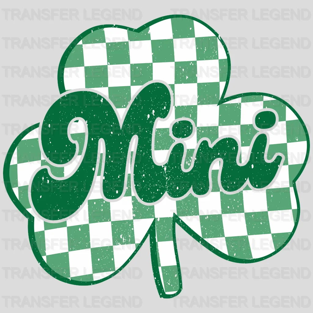 Clover Mini St. Patrick's Day Design - DTF heat transfer - transferlegend