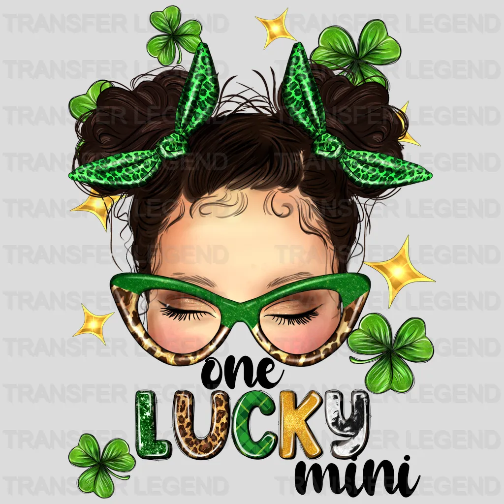 One Lucky Mini St. Patrick's Day Design - DTF heat transfer - transferlegend