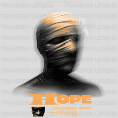 Hope Is The Light Streetwear Design - DTF Heat Transfer - transferlegend