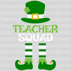 Teacher Squad St. Patrick's Day Design - DTF heat transfer - transferlegend