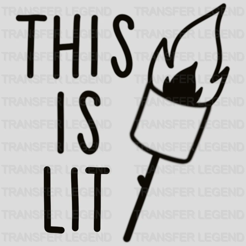 This Is Lit Design - DTF heat transfer - transferlegend