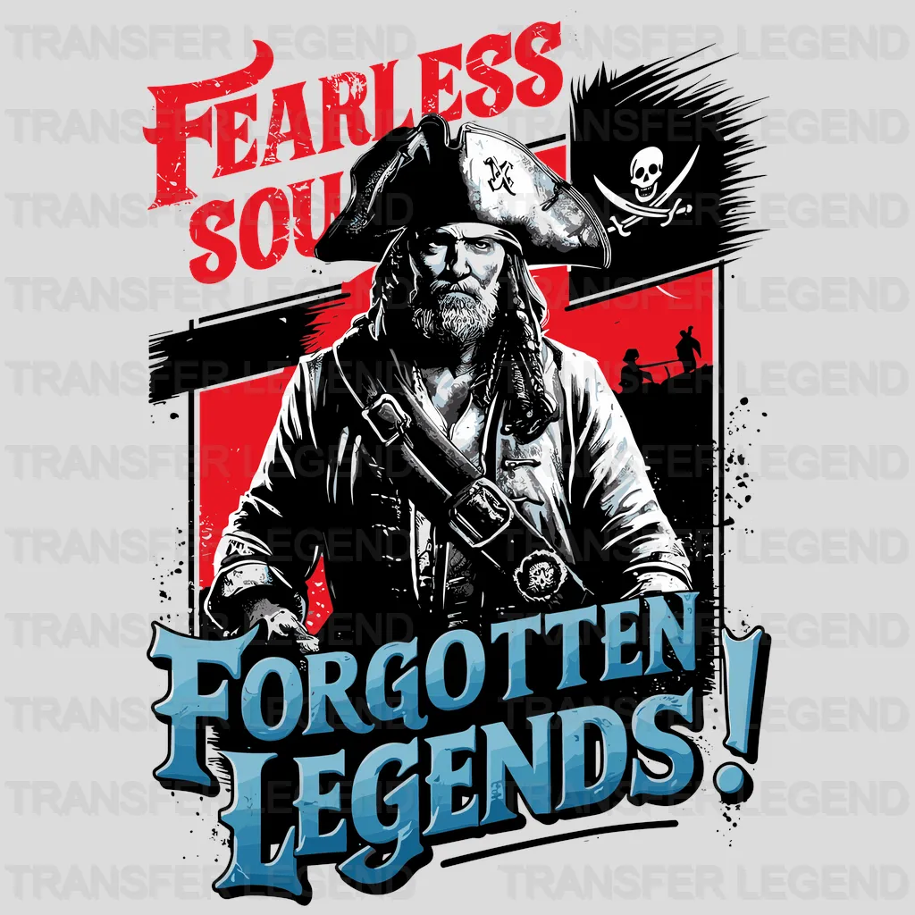 Forgotten Legends Pirate Design - DTF Heat Transfer - transferlegend