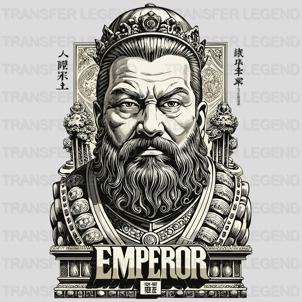 Emperor Asian Design - DTF Heat Transfer - transferlegend