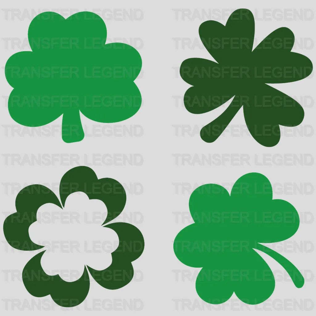 Clover Patch St. Patrick's Day Design - DTF heat transfer - transferlegend