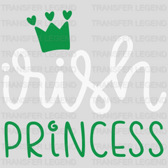 Irish Princess St. Patrick's Day Design - DTF heat transfer - transferlegend