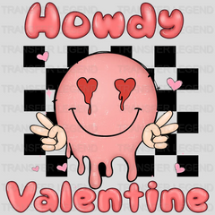 LOVER FACE HOWDY VALENTINE - DTF heat transfer - transferlegend