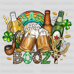 Bad And Boozy St. Patrick's Day Design - DTF heat transfer - transferlegend