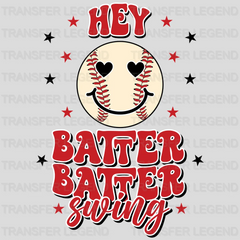 Hey Batter Batter Swing Ball DTF Transfer - transferlegend