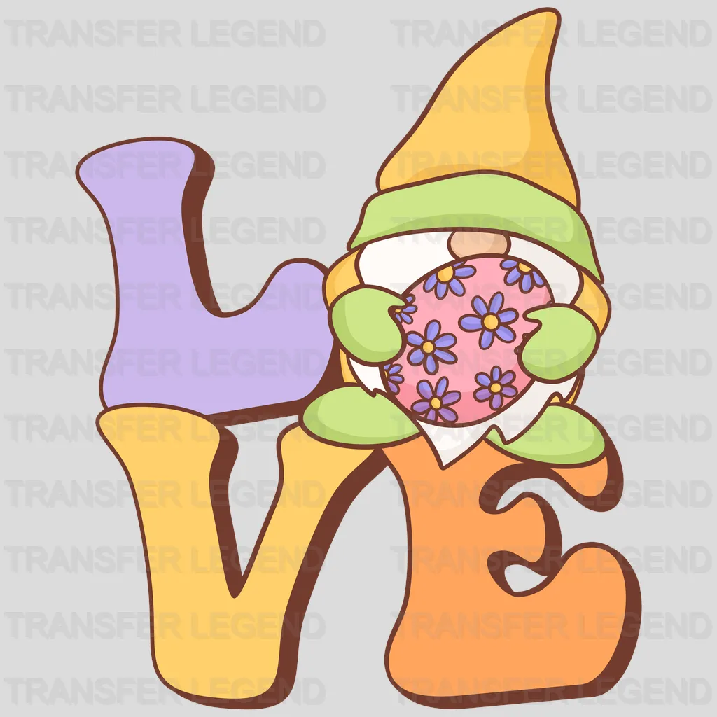 LOVE Easter Design - DTF heat transfer - transferlegend