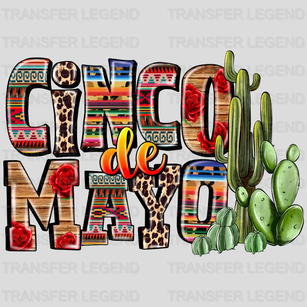 Cinco De Mayo - Cinco De Mayo DTF heat transfer - transferlegend