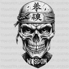 Wisdom Samurai Asian Design - DTF Heat Transfer - transferlegend