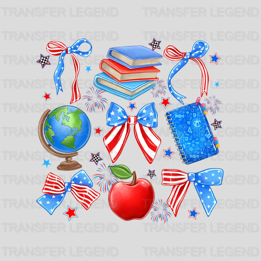 Believe In USA 4th July Design - DTF Heat Transfers - transferlegend