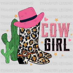 SOLID COW GIRL BOOTS - DTF heat transfer - transferlegend