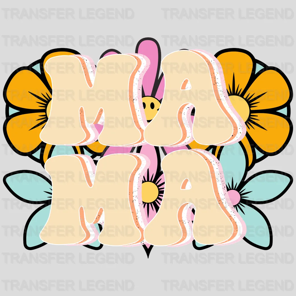 MAMA - Mothers Day - Funny Mom - Design - DTF heat transfer - transferlegend