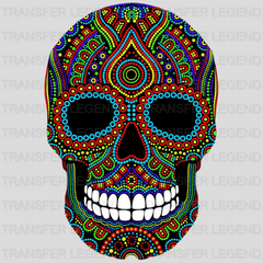 SUGAR SKULL 2 Design - DTF heat transfer - transferlegend