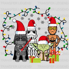 Christmas Star Wars Fun Design, Christmas Design, Dtf Heat Transfer - transferlegend