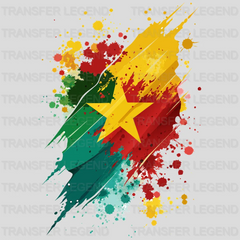 Cameroon Flag Design - DTF Heat Transfer - transferlegend