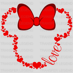 Mickey and Minnie Love Valentines Day Design - DTF heat transfer - transferlegend