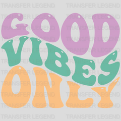 Good Vibes Only UV DTF Transfer Cup Wrap UV DTF Sticker - transferlegend