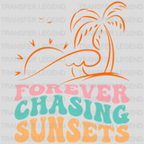 Forever Chasing Sunsets UV DTF Transfer Cup Wrap UV DTF Sticker - transferlegend