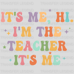 I'M The Teacher 100 Days School Design - DTF heat transfer - transferlegend